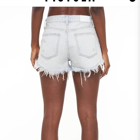 PISTOLA: Gigi Low Rise Cut Off Short in Rennie - Picture 2 of 6